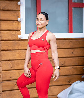 Ange - Red Seamless Legging