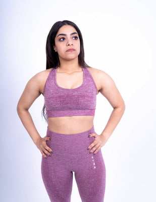 Mika - Dusty Rose Sport Bra